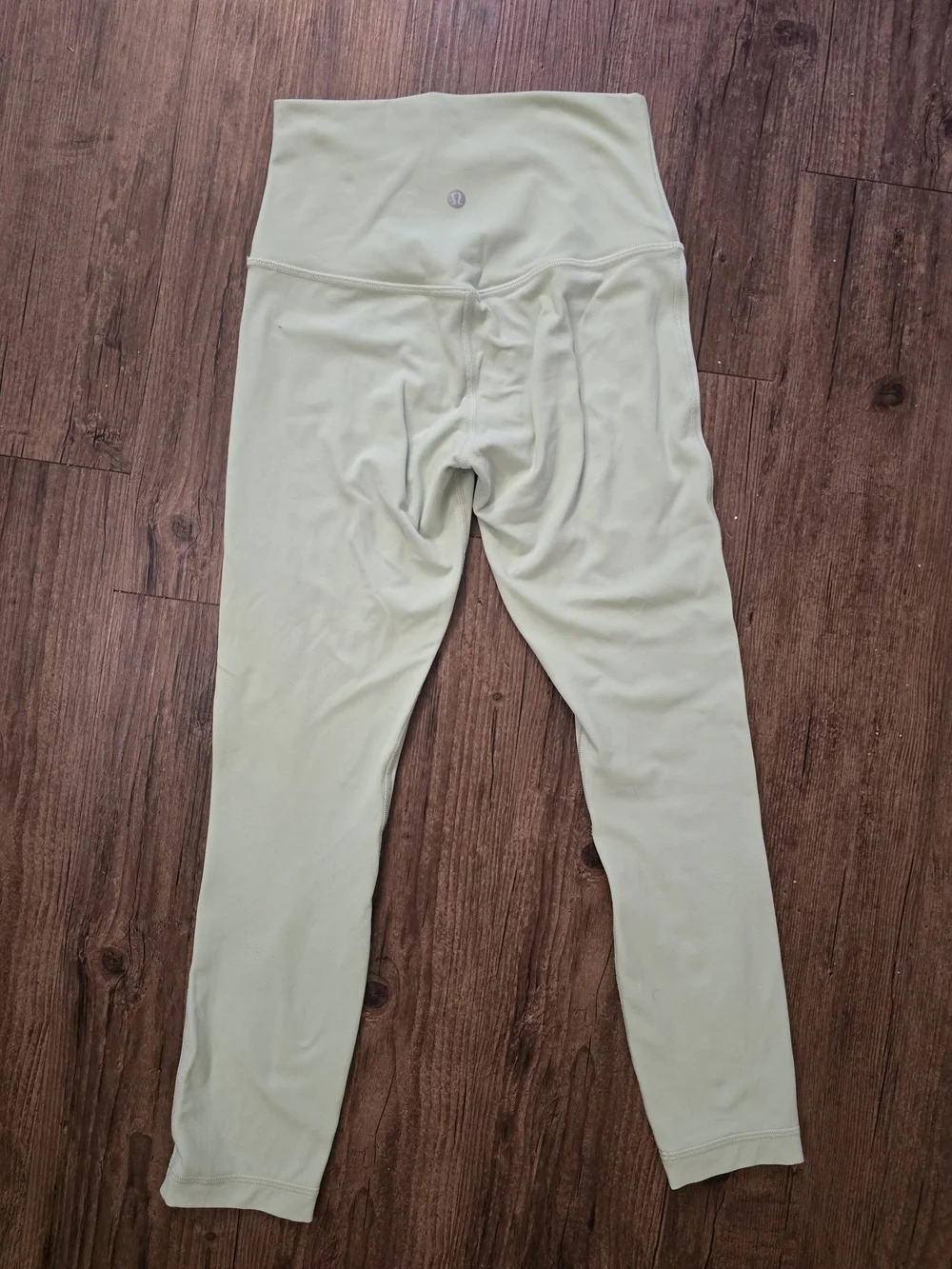 lululemon athletica Light Green High-Waist Leggings